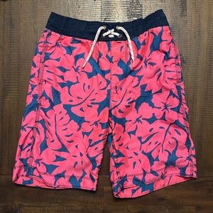 GAP boys’ Small Hibiscus flower 🌺 swim trunks